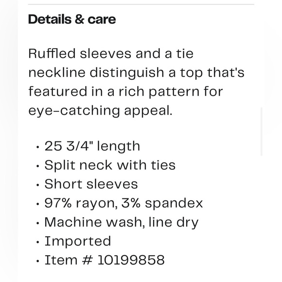 New!Max Studio Floral Black and White Women's Short Sleeve Blouse Various Sizes - Picture 13 of 16